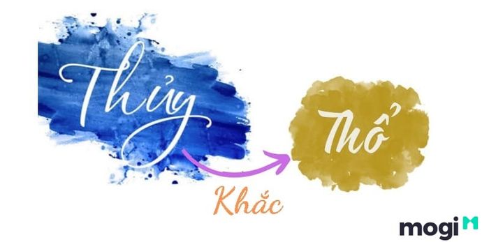 Nước và đất không hòa hợp, chúng khắc chế lẫn nhau, gây ra sự đối kháng trong ngũ hành.
