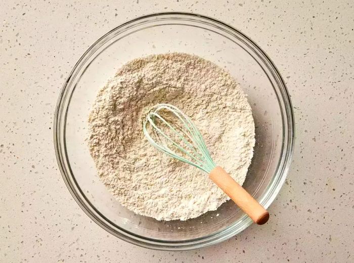 dredging ingredients mixed together in a large bowl