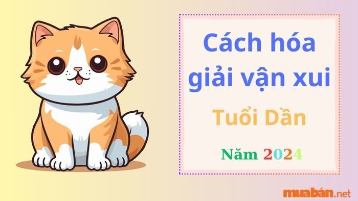 Cách hóa giải vận xui hiệu quả trong năm 2024 cho tuổi Dần