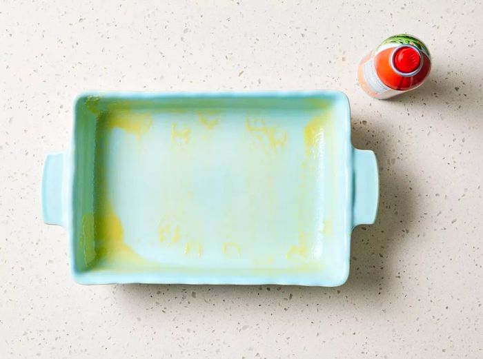 A 9x13-inch baking dish, lightly greased with cooking spray.