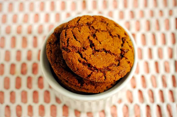 Giant Chewy Ginger Cookies