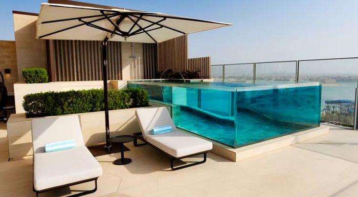 Atlantis The Royal in Dubai boasts 44 suites, each featuring its own infinity pool.