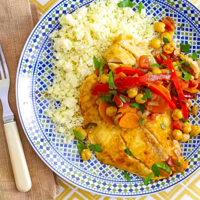 Moroccan-Spiced White Fish