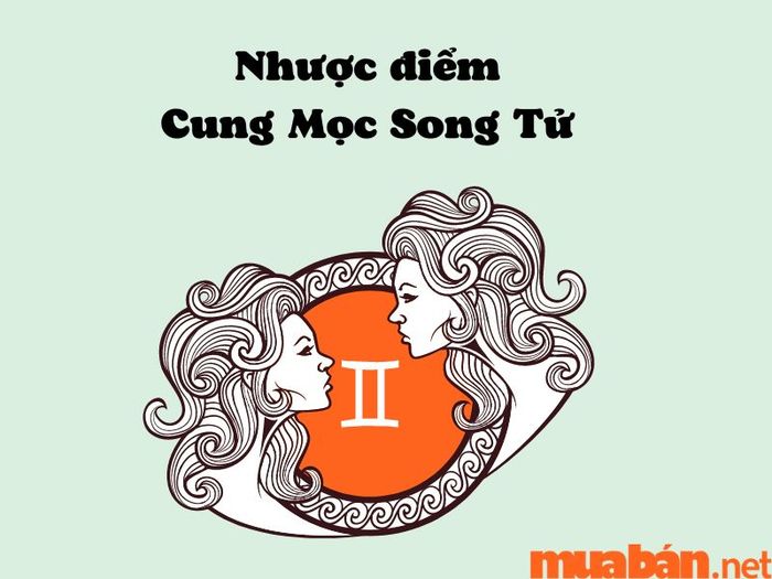 Điểm yếu của cung mọc Song Tử