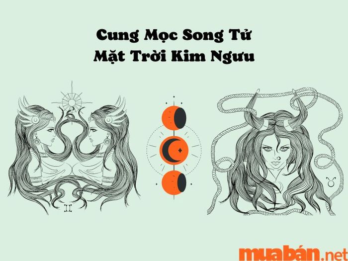 Cung mọc Song Tử kết hợp với mặt trời Kim Ngưu