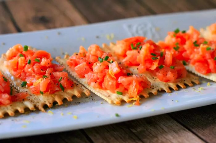 Smoked Salmon Tartare