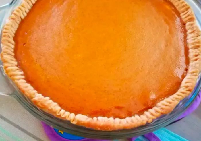 Simple Pumpkin Pie