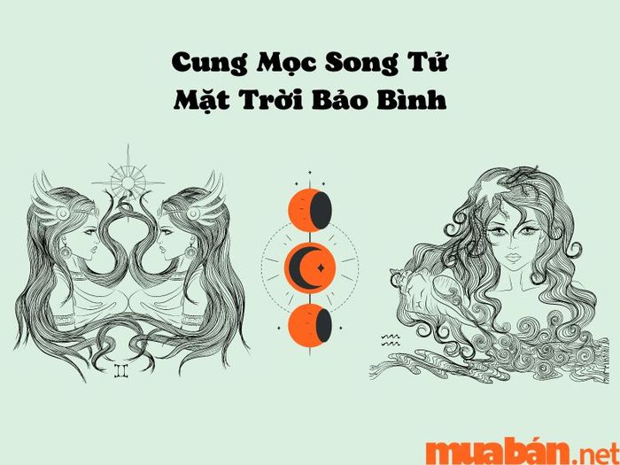 Cung mọc Song Tử và mặt trời Bảo Bình