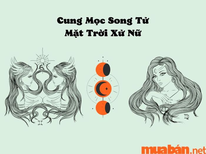 Cung mọc Song Tử kết hợp với mặt trời Xử Nữ