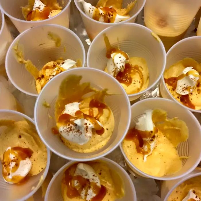 Pumpkin Pie Pudding Shots