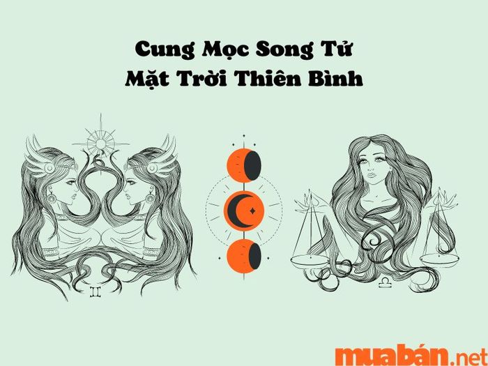 Cung mọc Song Tử kết hợp với mặt trời Thiên Bình