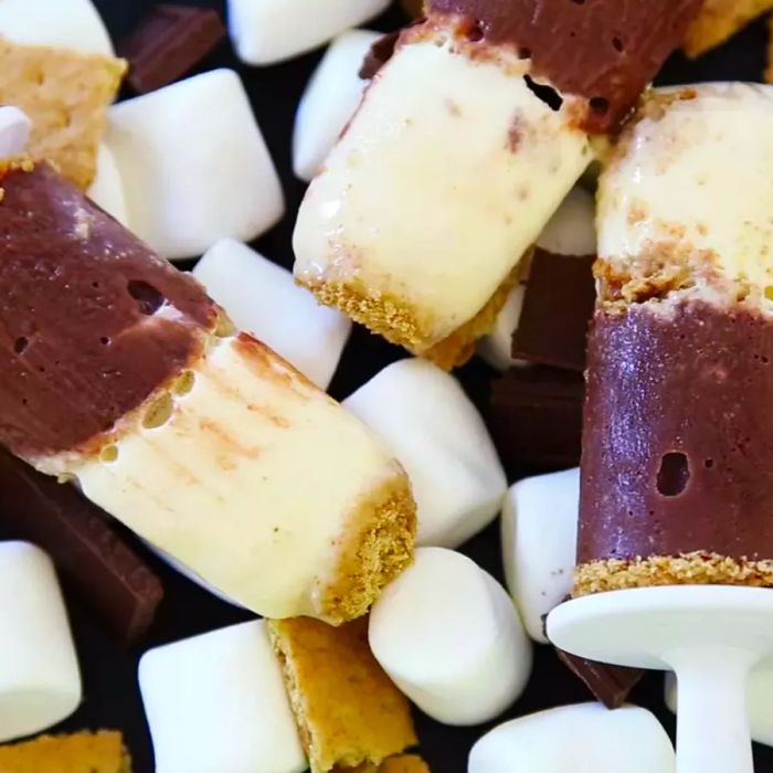 S'mores Ice Pops