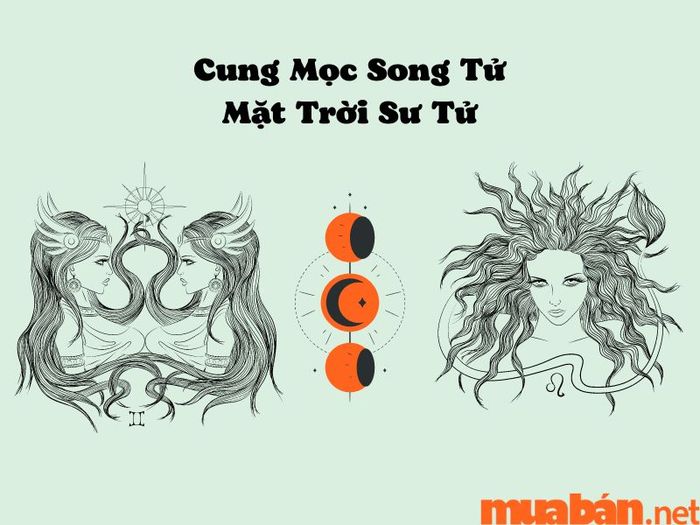 Cung mọc Song Tử kết hợp với mặt trời Sư Tử