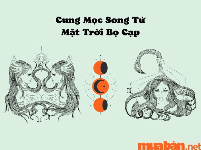 Cung mọc Song Tử kết hợp với mặt trời Bọ Cạp