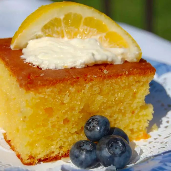 Lemon Poke Cake II