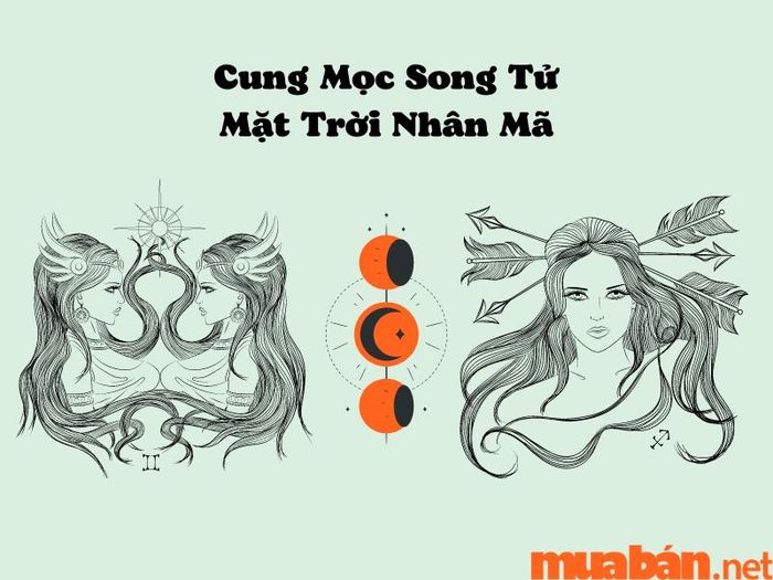 Cung mọc Song Tử và mặt trời Nhân Mã