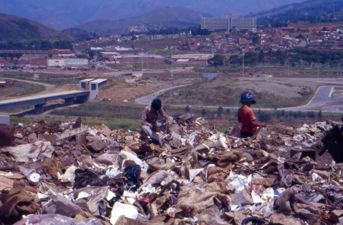 The El Morro landfill was officially closed in 1984, prompting desperate families to begin building homes on its polluted and unstable grounds.