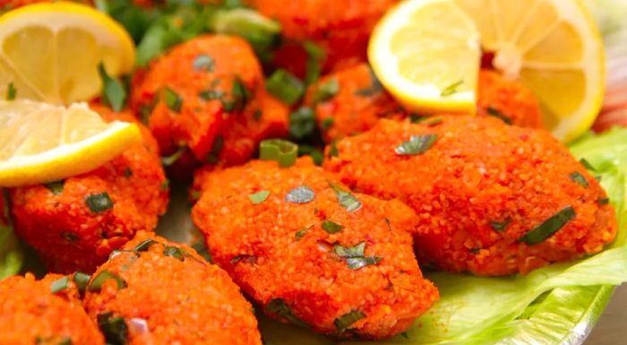 Mercimek kofte is a beloved Turkish appetizer or side dish enjoyed by many.