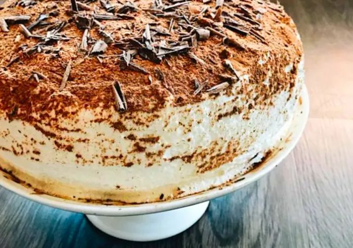 Tiramisu Layer Cake