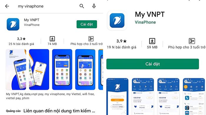Hướng dẫn tra cứu khu vực phủ sóng 5G Vinaphone qua ứng dụng - Bước 1