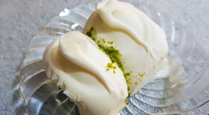 Dondurma, the famous Turkish ice cream, is made from a unique blend of milk, sahlep (a flour derived from orchid tubers), and mastic resin.