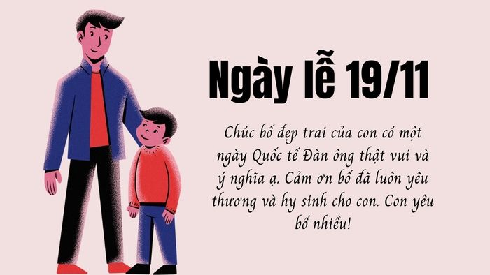 Hình ảnh chúc mừng Ngày Quốc tế Đàn ông 7