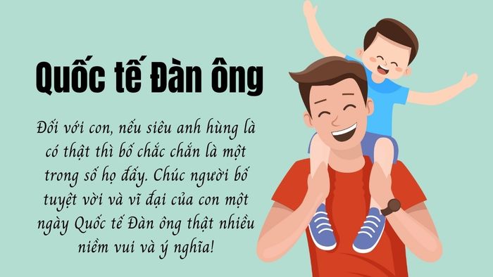 Hình ảnh Ngày Quốc tế Đàn ông 15