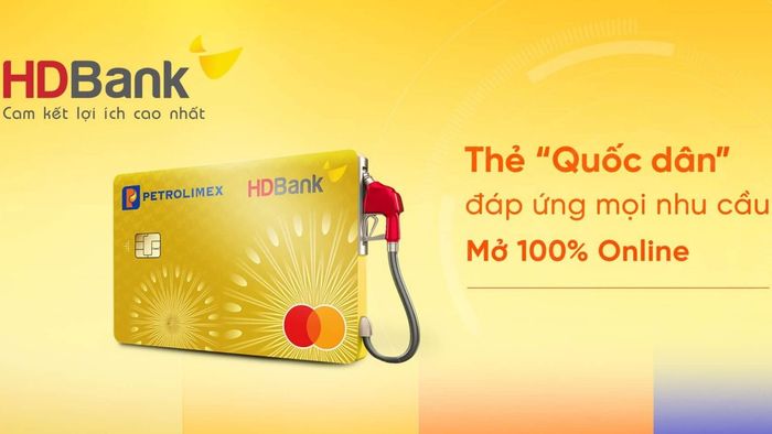 Những lợi ích nổi bật của thẻ tín dụng HDBank