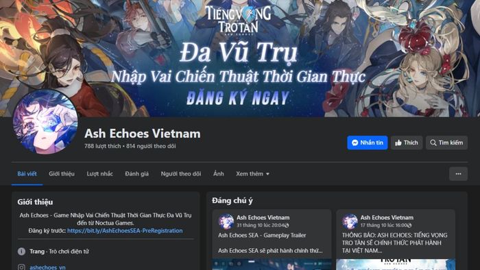Cách tìm thêm mã code Tiếng Vọng Tro Tàn