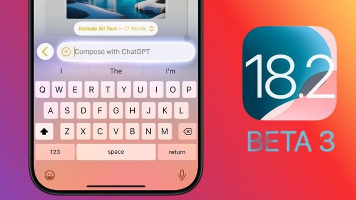 Apple vừa phát hành bản iOS 18.2 beta 3