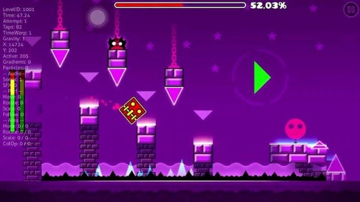 Hướng dẫn chơi Geometry Dash Meltdown trên PC