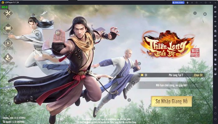 Khám phá thế giới Thiên Long Bát Bộ VNG với giả lập LDPlayer