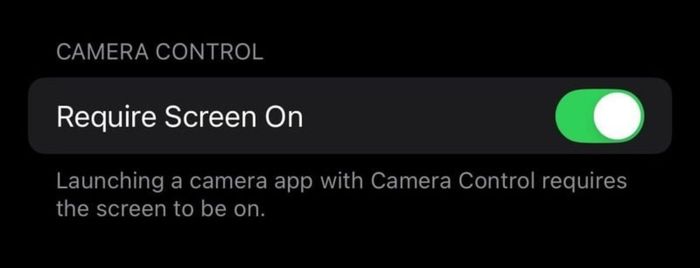 Cài đặt mới cho điều khiển máy ảnh trong iOS 18.2 beta 3