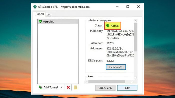 Hướng dẫn tải và cài đặt APKCombo VPN trên PC - bước 4