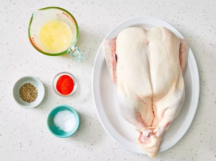 Ingredients for Roasted Duck