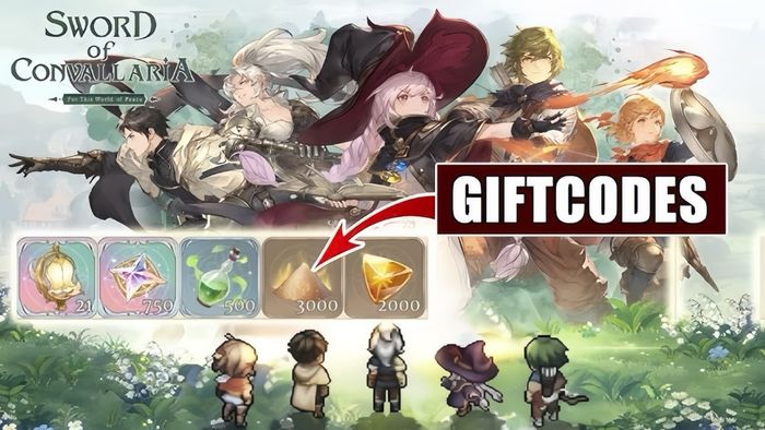 Làm sao để lấy thêm mã code Sword of Convallaria?