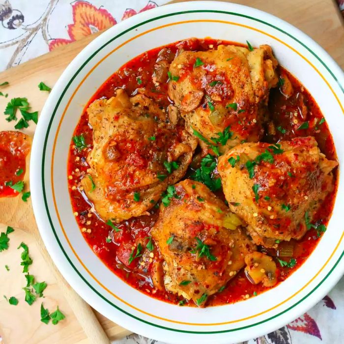 Instant Pot Chicken Cacciatore