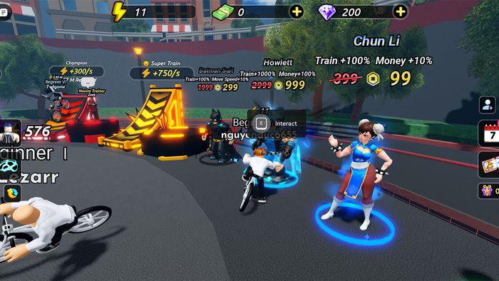 Hướng dẫn nhập mã code Bike League - bước 1