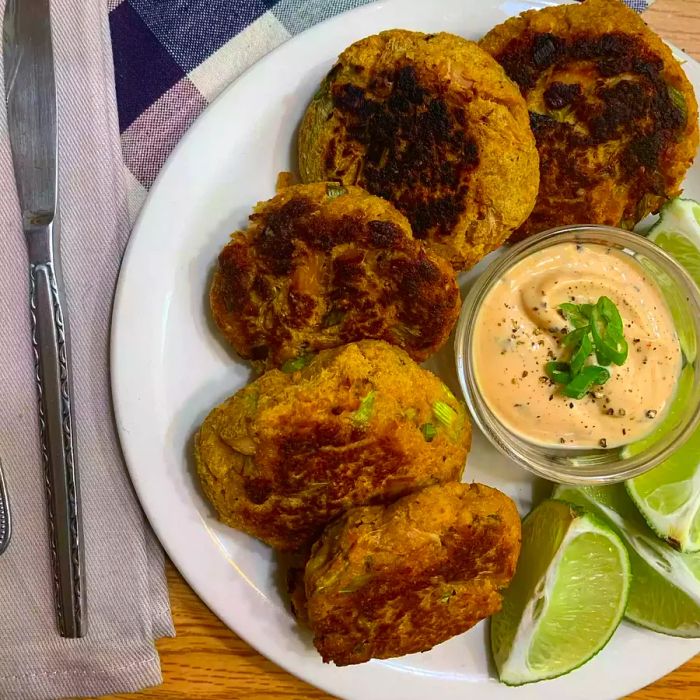 Spicy Tuna Fish Cakes from Canned Tuna