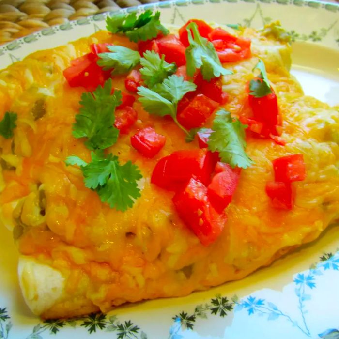 Enchanted Sour Cream Chicken Enchilada Bake