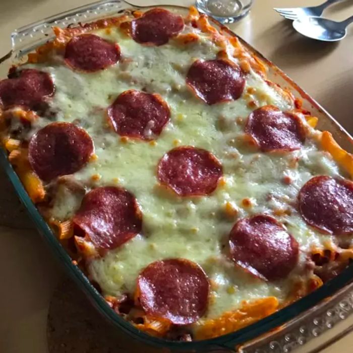 Manicotti Italian Casserole