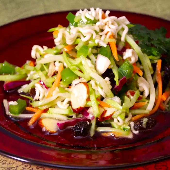 Simple Broccoli Slaw Salad