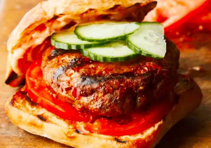 Savory Lamb Merguez Sausage Patties