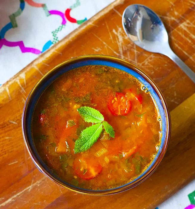 Vegetarian Moroccan Harira Soup