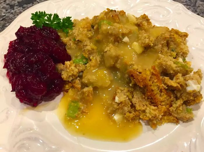 Grandma's Cornbread Stuffing