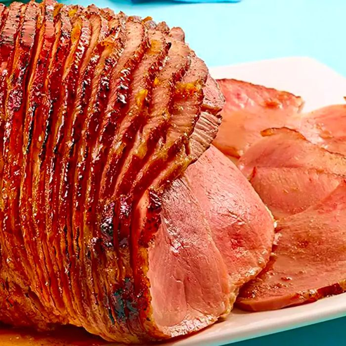 Orange-Glazed Ham