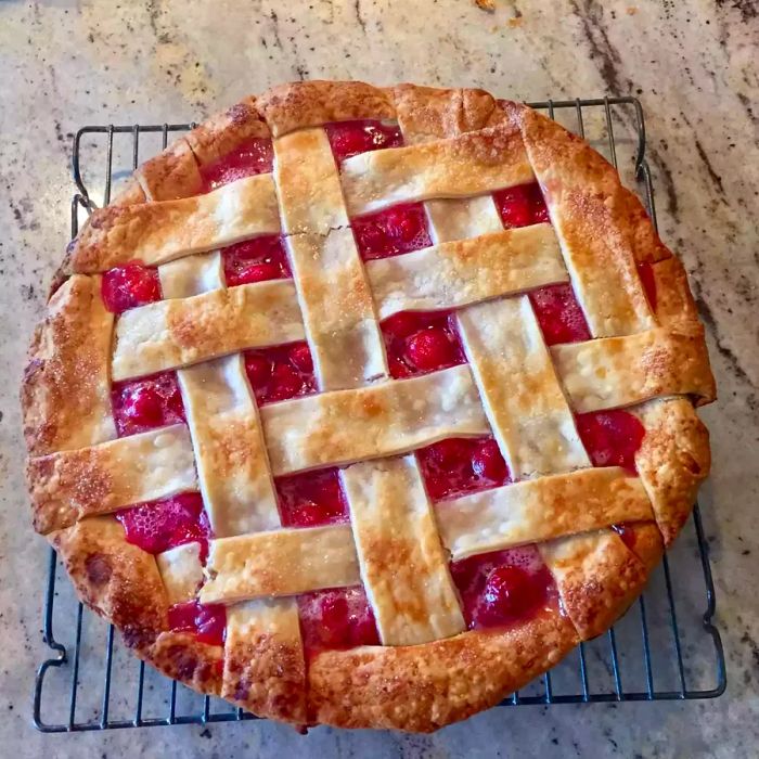 Fresh Baked Cherry Pie