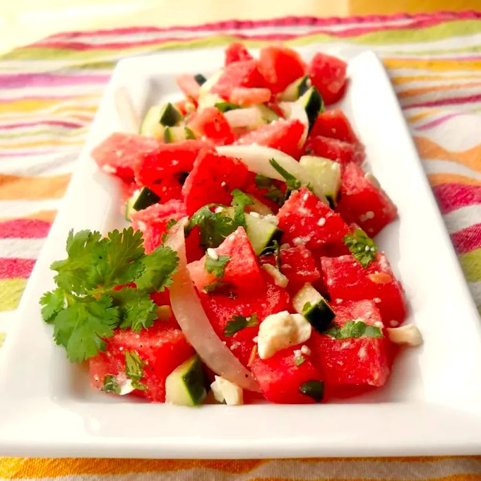 Refreshing Watermelon Salad