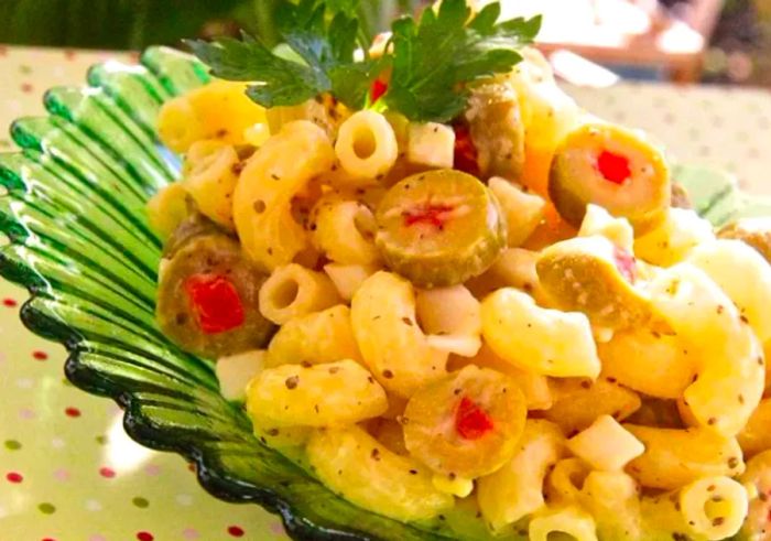 Pasta Salad with Olives