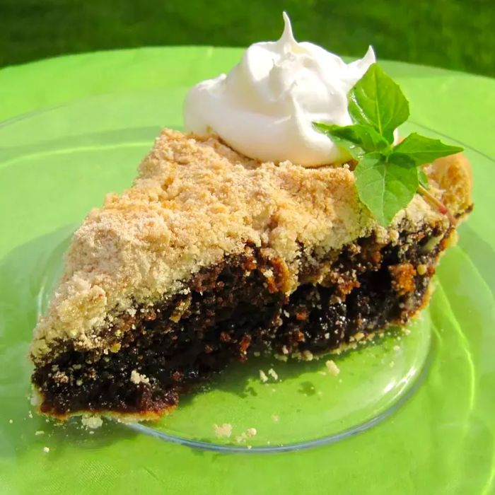 My Grandma's Traditional Shoo-Fly Pie